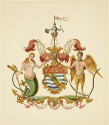 Arms of the Society of Merchant Venturers, c.1830