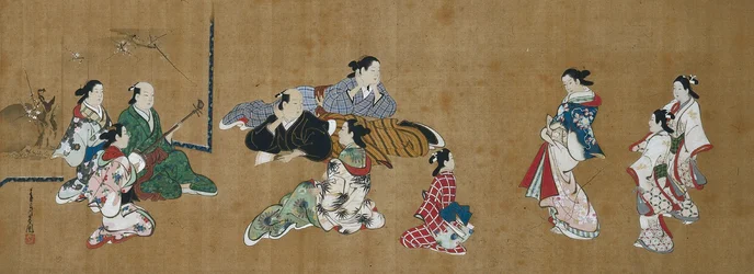 Entertainment Scene, 18th century