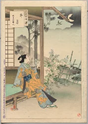 The Fourth Month, A Lady of the Enkyo Era 1744-48, 1894