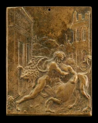 Hercules and a Centaur