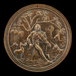 Orpheus Charming the Beasts of the Fields