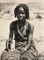 Building an Empire in the Fascist age: Cunama girl, 1936