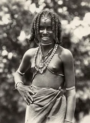 Building an Empire in the Fascist age: Cunama girl, 1936