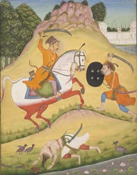 Nata Ragina: Folio from a Ragamala Series
