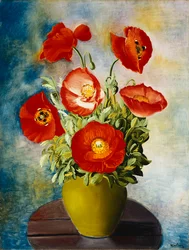 Poppies in a Vase