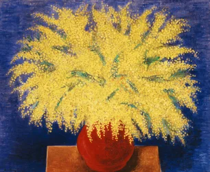 Vase of Mimosas