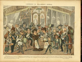 Illustration of Moloch (1849-1909) in Le Rire