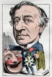 Portrait of Francois Jules Edmond Got (1822 - 1901) French actor