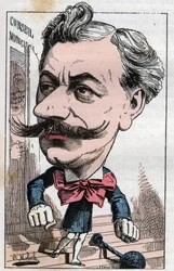 Portrait of Louis Andrieux (1840-1931), French Lawyer and Politician