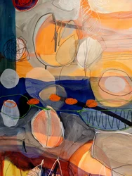 Vibrant Organic Shapes