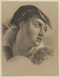 Head of a Woman, Facing Right