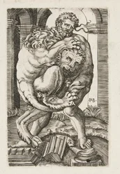 Hercules and the Nemean Lion