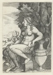 Seated Nude Woman