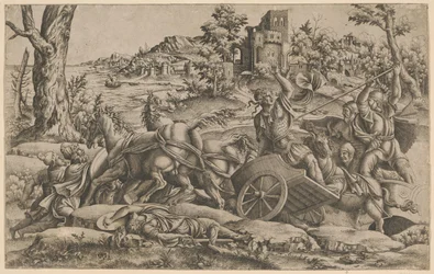 Hector Fighting the Greeks