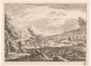 Landscape with Village