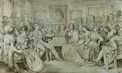 An Evening at Baron Spaun