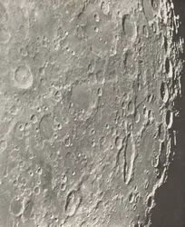 Lunar Photograph Blancanus - Tycho - Schiller, 1899