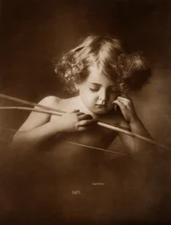 Cupid Awake and Asleep: Cupid Asleep