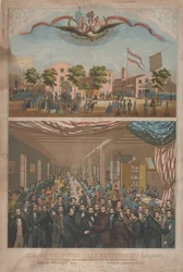 Cooper Shop Volunteer Refreshment Saloon - The First Opened for Union Volunteers in the United States, c.1862