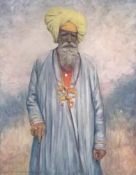 A Retainer of the Maharaja of Cutch, 1903