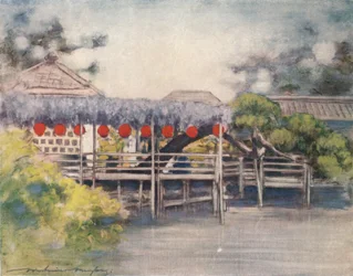 A Sunny Garden, c. 1887, 1901