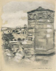 Tower of the Winds, Athens, 1903