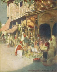 A Rag Shop, 1905