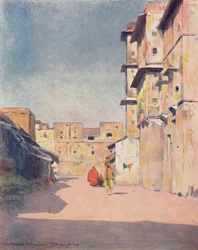 A Street in Jeypore, 1905