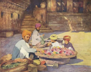At the Door of the Temple, 1905