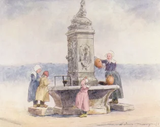 At the Fountain, Concarneau