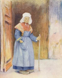 In the Porch of the Cathedral, Quimper