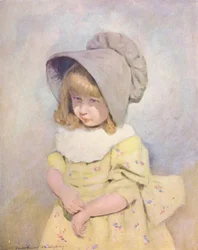 World’s Children: English, Lilac Sunbonnet