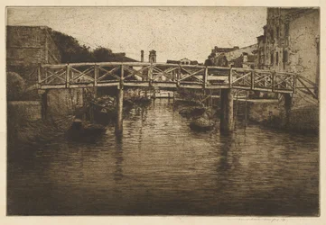An Old Bridge, Venice