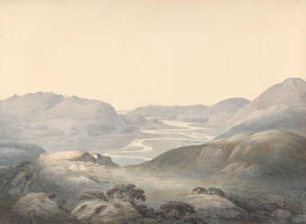 Barmouth Bay, the Junction of the Rivers Mowddach and Gwinion