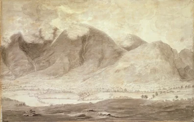Panoramic View of Derwentwater and the Vale of Keswick (detail)