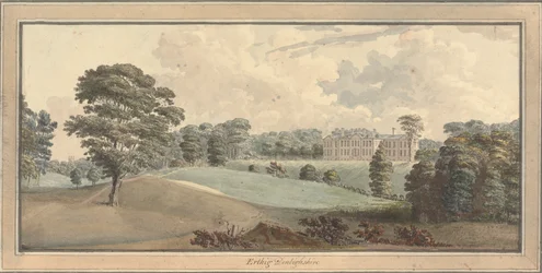 View of Erthig, Denbigshire, Wales