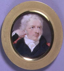 Portrait Miniature of Henry Fuseli
