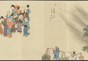 Illustrations of Uji Tea Production