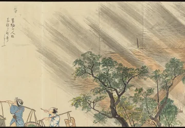 Illustrations of Uji Tea Production