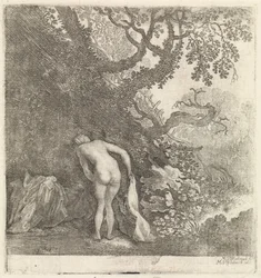 Bathing Woman, Seen from Behind