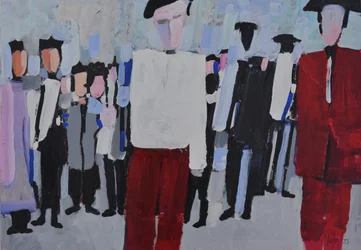 Modern Figures Gathering