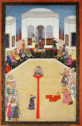 The capture of Sultan Bayazid of Turkey, Johnson Album I, no.2 numbered 9, c1680