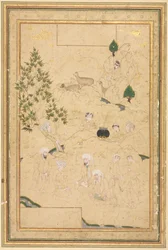 Picnic in the Mountains, Single Page Illustration