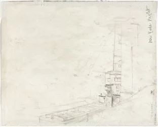 Study for New York Night (verso)