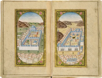 Al-Masjid al-Nabawi and Masjid al-Haram, 1783