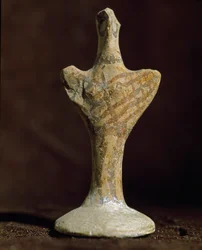 Mycenaean Art: Terracotta Idol from Scoglio del Tonno