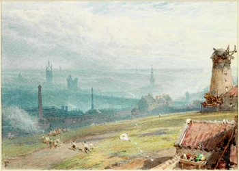 Newcastle upon Tyne from the Windmill Hills, Gateshead