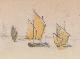 One of a Group of Three Studies on the Venetian Lagoon