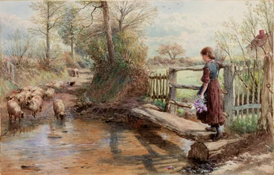 View in Surrey, about 1863-1890