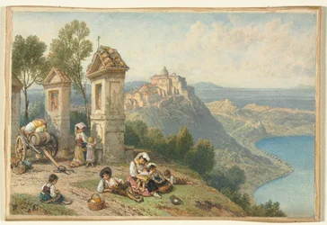 View of Castel Gandolfo